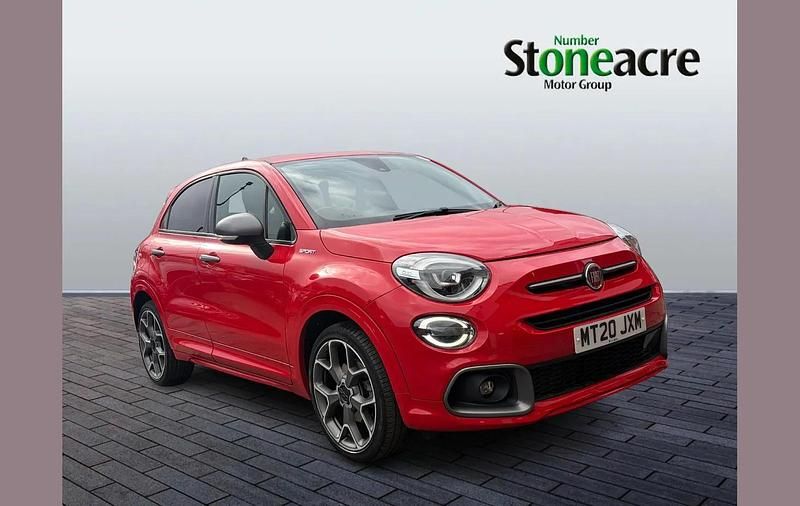 Used Fiat 500X Sport 147 HP (108 kW) 2020 Red SUV