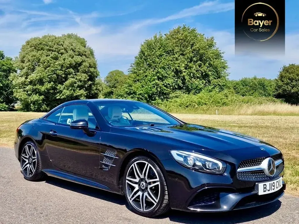 Used Mercedes SL400 AMG Line Premium 2019 Black Cabriolet