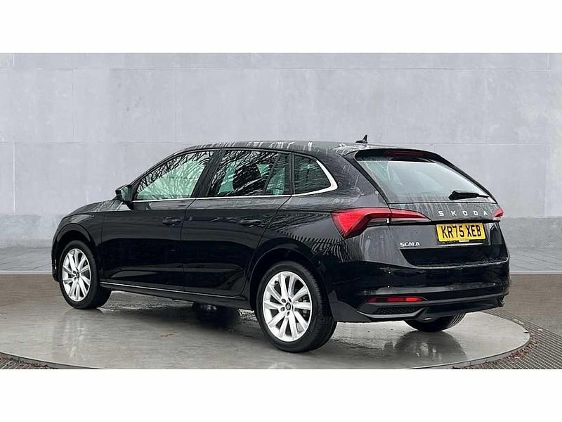 Used Skoda Scala SE L 116 HP (85 kW) 2025 Black magic pearl effect Hatchback