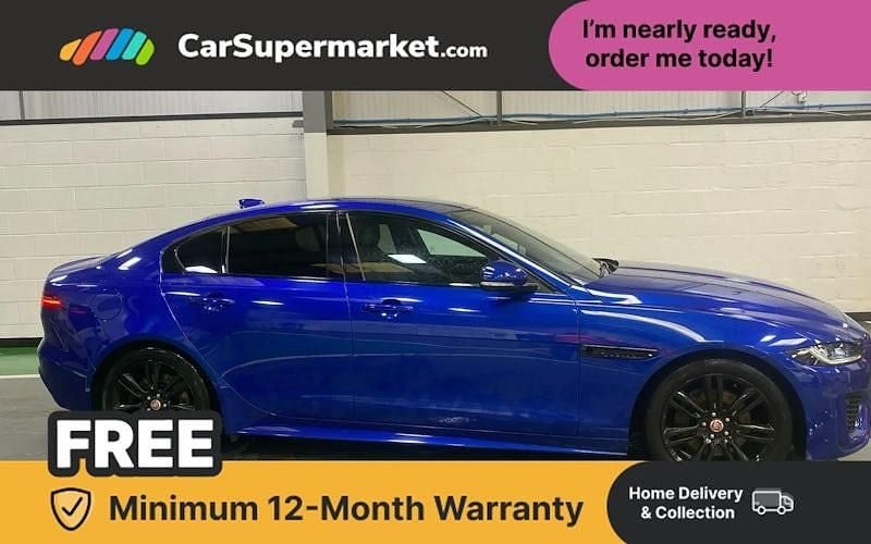 Used Jaguar XE R-Dynamic 249 HP (183 kW) 2020 Blue Sedan