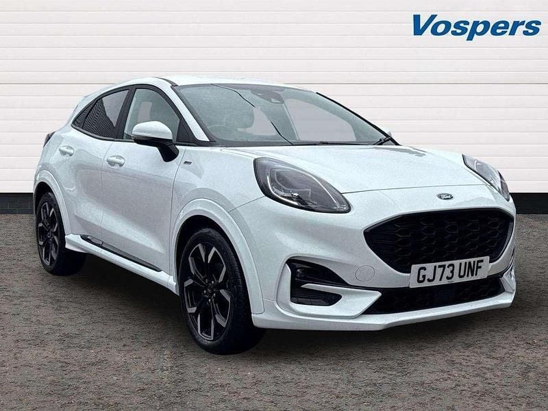 White Used 2023 Ford Puma ST-Line X SUV | £18,645 (A bit pricey) - Image 1/3