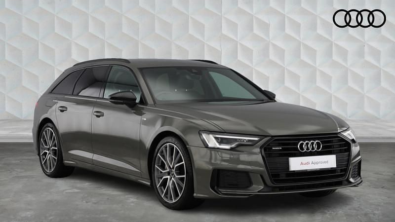 Grey Used 2022 Audi A6 Black Edition Estate | £30,650 (Fair price) - Image 1/4