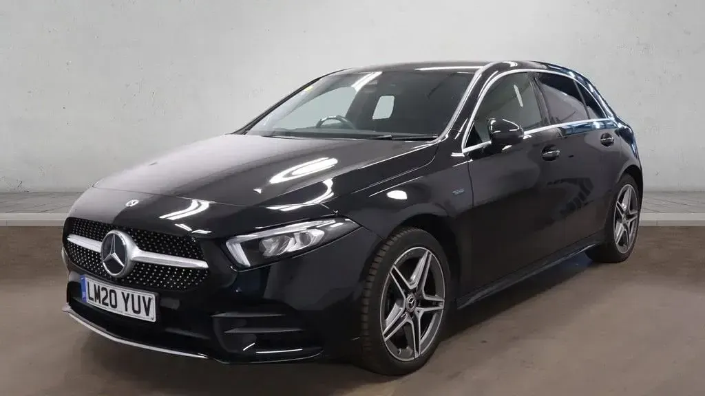 Used Mercedes A250 AMG line 2020 Black Hatchback