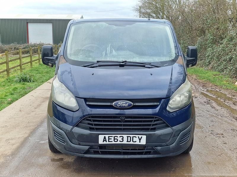 Used Ford Transit Custom 125 HP (91 kW) 2013 Blue Van