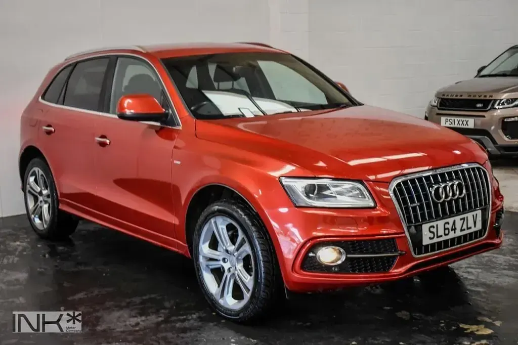 Usado Audi Q5 S-line plus 177 HP (130 kW) 2014 Vermelho SUV
