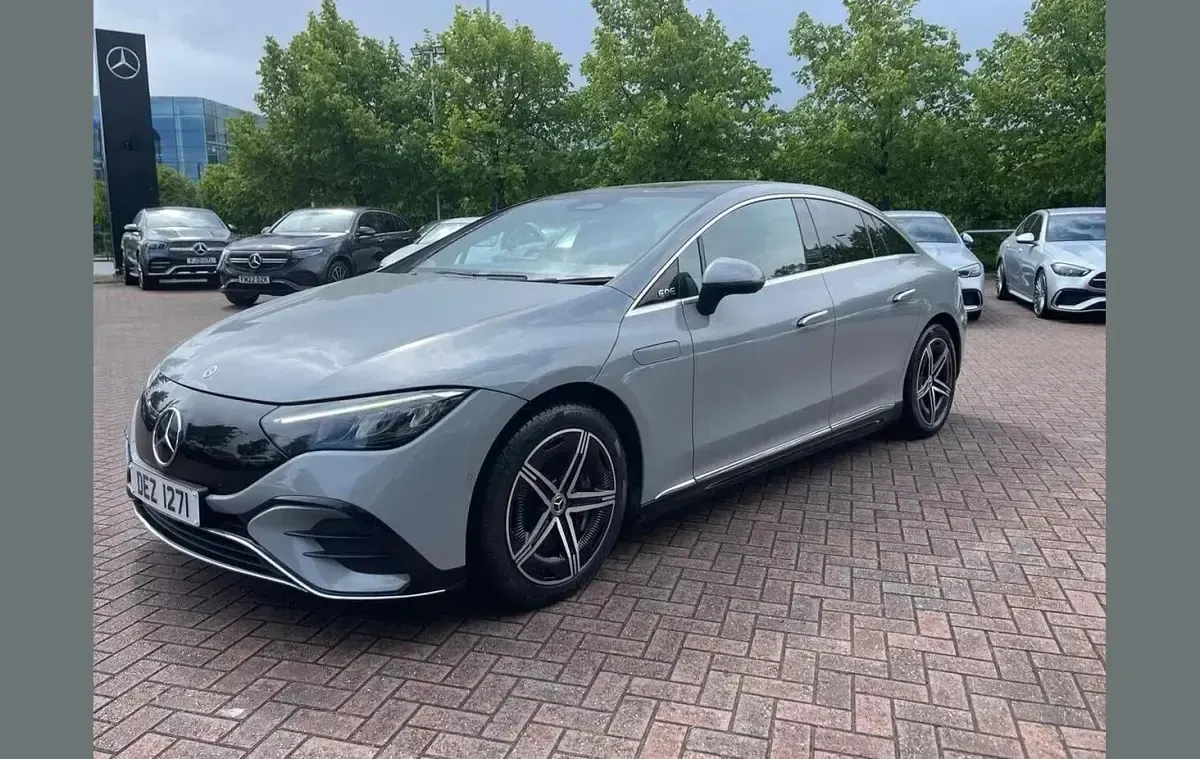 Used Mercedes EQE300 AMG line 180 kW (245 HP) 2023 Grey Sedan