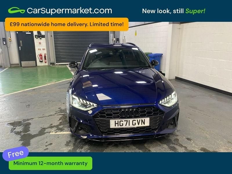 Used Audi A4 Black Edition 2022 Blue Estate