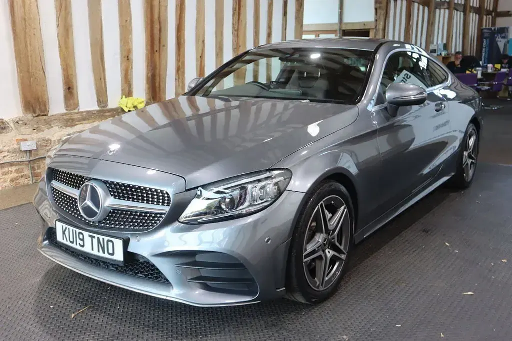 Used Mercedes C220 AMG Line Premium 2019 Grey Coupe