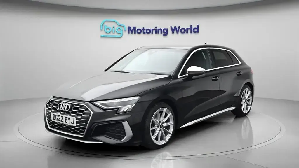 Used Audi S3 Sportback S-Line 310 HP (228 kW) 2022 Black Hatchback