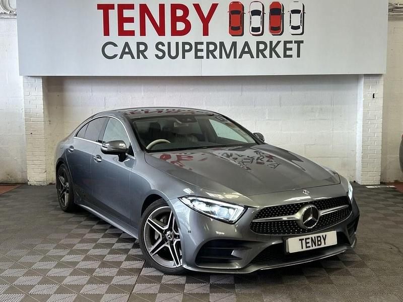 Grey Used 2019 Mercedes CLS350 AMG line Coupe | £21,795 - Image 1/3