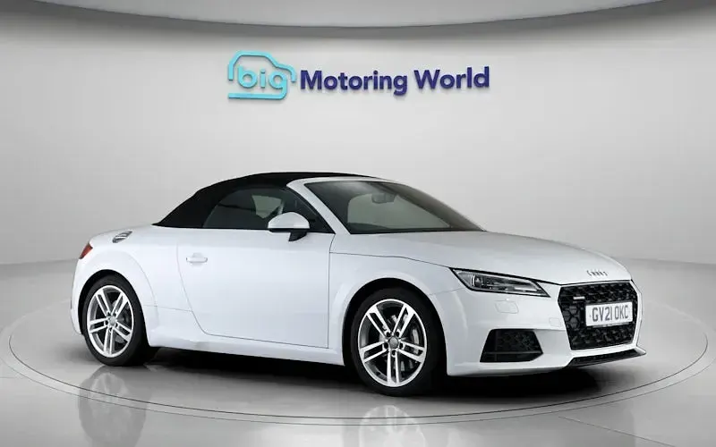Used Audi TT Roadster Sport 245 HP (180 kW) 2021 White Cabriolet