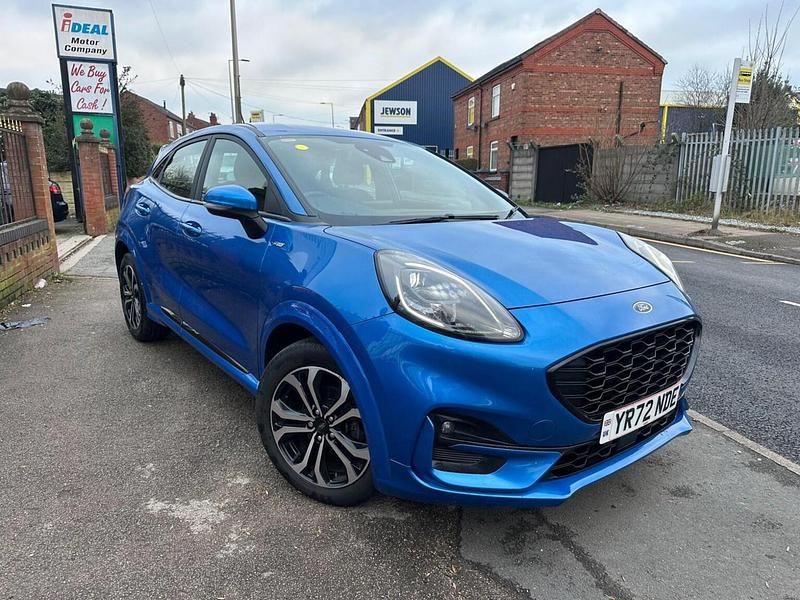 Usado Ford Puma ST-Line 125 HP (91 kW) 2022 Azul SUV