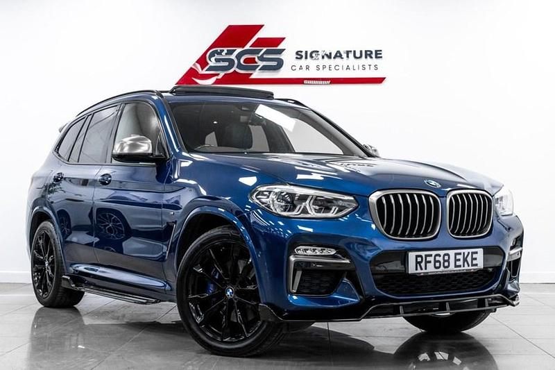 Used BMW X3 M Sport 360 HP (264 kW) 2018 Blue SUV