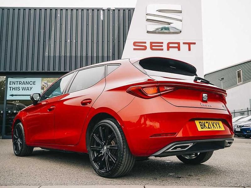 Used Seat Leon FR Sport 2021 Red Hatchback