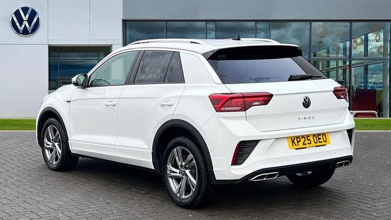 Used VW T-Roc R-line 150 HP (110 kW) 2025 Pure white SUV