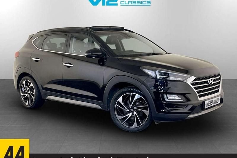 Used Hyundai Tucson Premium SE 185 HP (136 kW) 2019 Black SUV