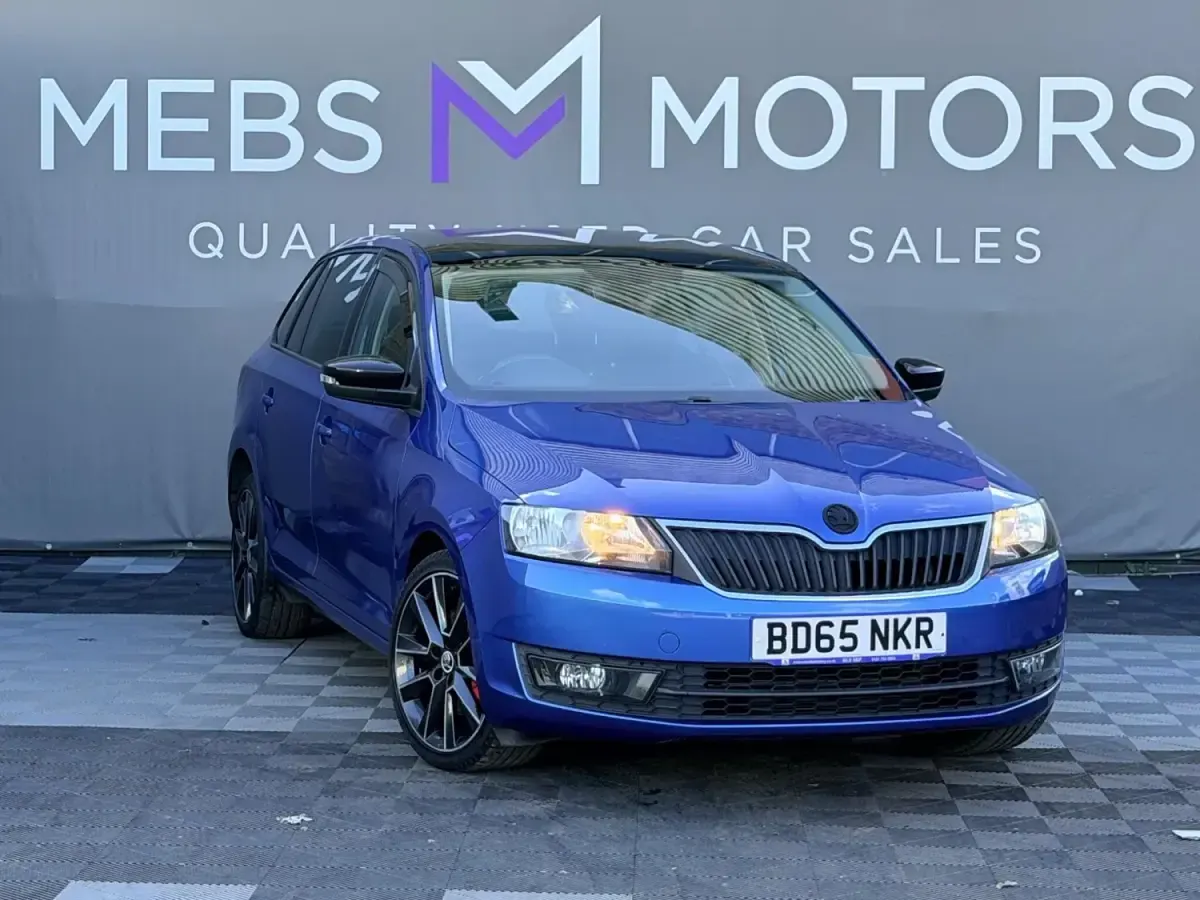 Usado Skoda Rapid Sport 2015 Azul Citadino