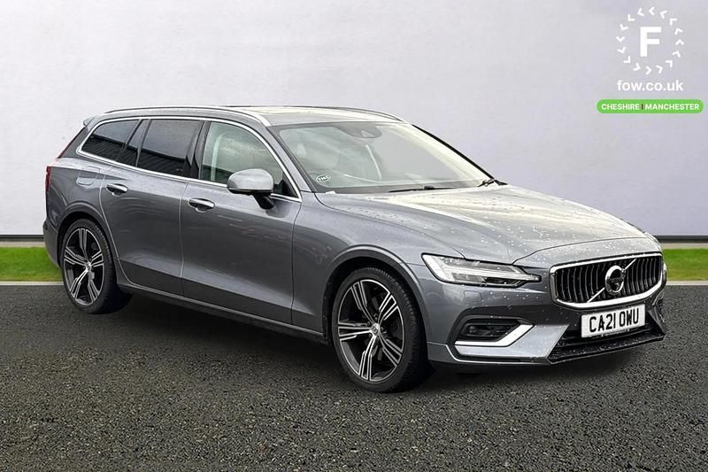 Grey Used 2021 Volvo V60 Inscription Estate | £25,499 (Fair price) - Image 1/3