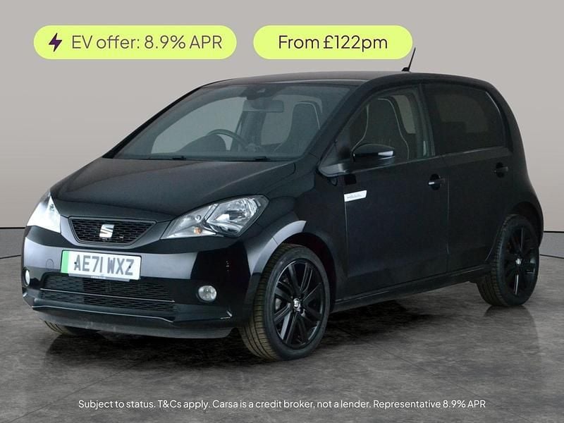 Used Seat Mii Electric 61 kW (83 HP) 2021 Black Hatchback