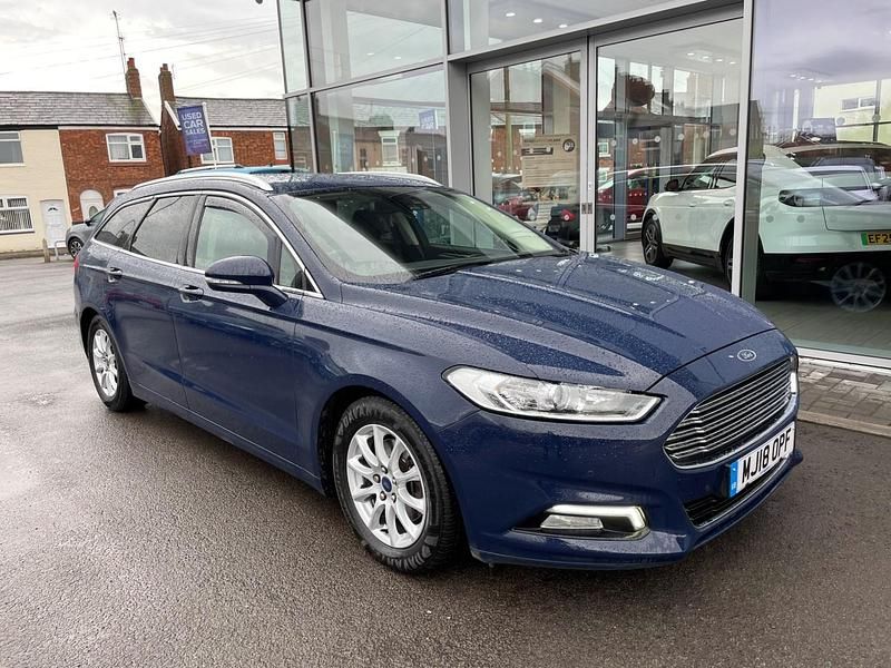 Used Ford Mondeo Titanium 120 HP (88 kW) 2018 Blue Estate