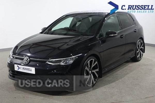 Used VW Golf VII R-line 130 HP (95 kW) 2021 Black Hatchback