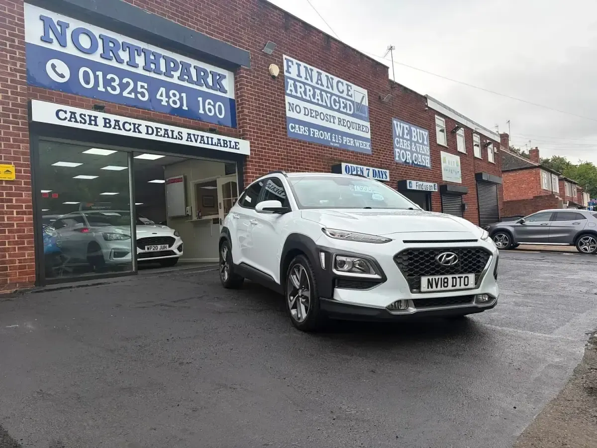 Used Hyundai Kona Premium SE 2018 White SUV