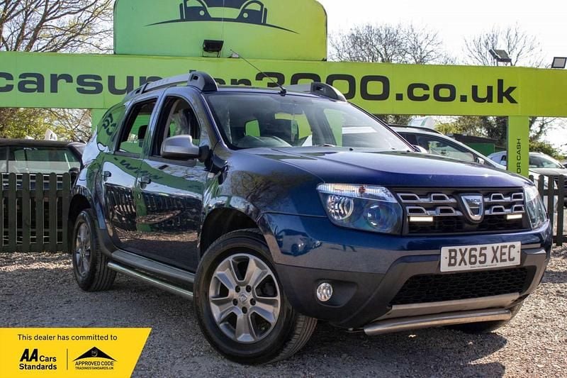Used Dacia Duster Lauréate 110 HP (80 kW) 2015 Blue SUV