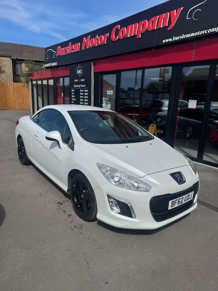 Used Peugeot 308 CC Allure 2012 White Cabriolet