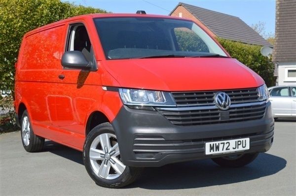 Red Used 2022 VW T6.1 Startline Van | £25,194 (Super price) - Image 1/1