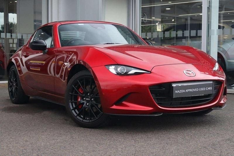 Red Used 2024 Mazda MX5 Homura-Line Cabriolet | £29,946 (Fair price) - Image 1/4