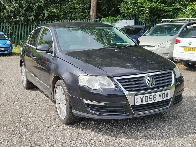 Black Used 2008 VW Passat Highline Sedan | £650 (Super price) - Image 1/4