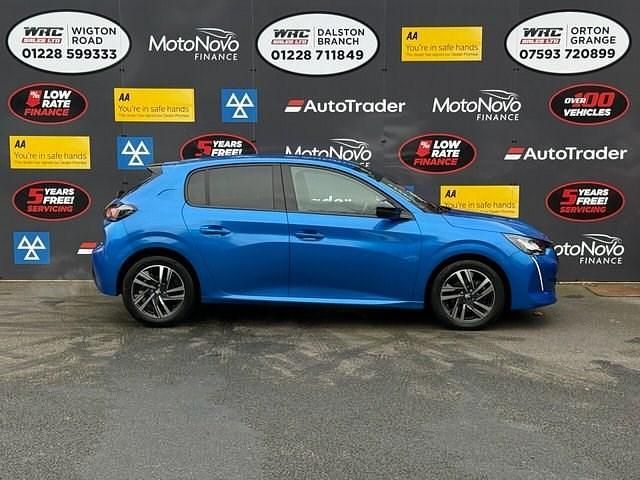 Used Peugeot 208 Allure+ 100 HP (73 kW) 2023 Blue Hatchback