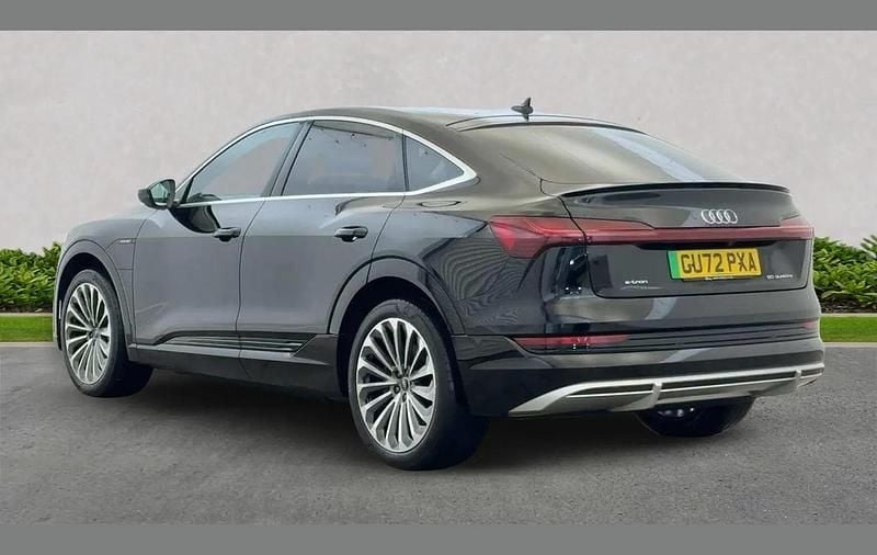 Used Audi e-tron Sportback S-Line 230 kW (313 HP) 2022 Black SUV