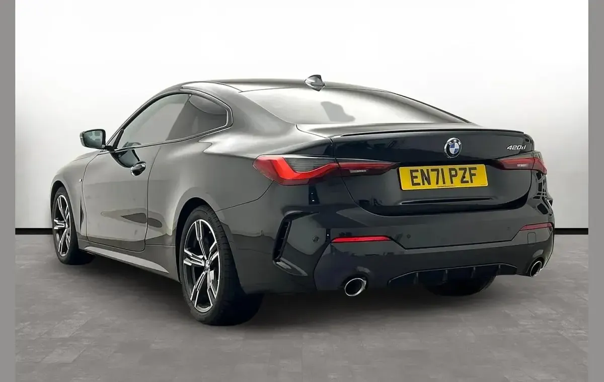 Used BMW 420 M Sport 188 HP (138 kW) 2022 Black Coupe