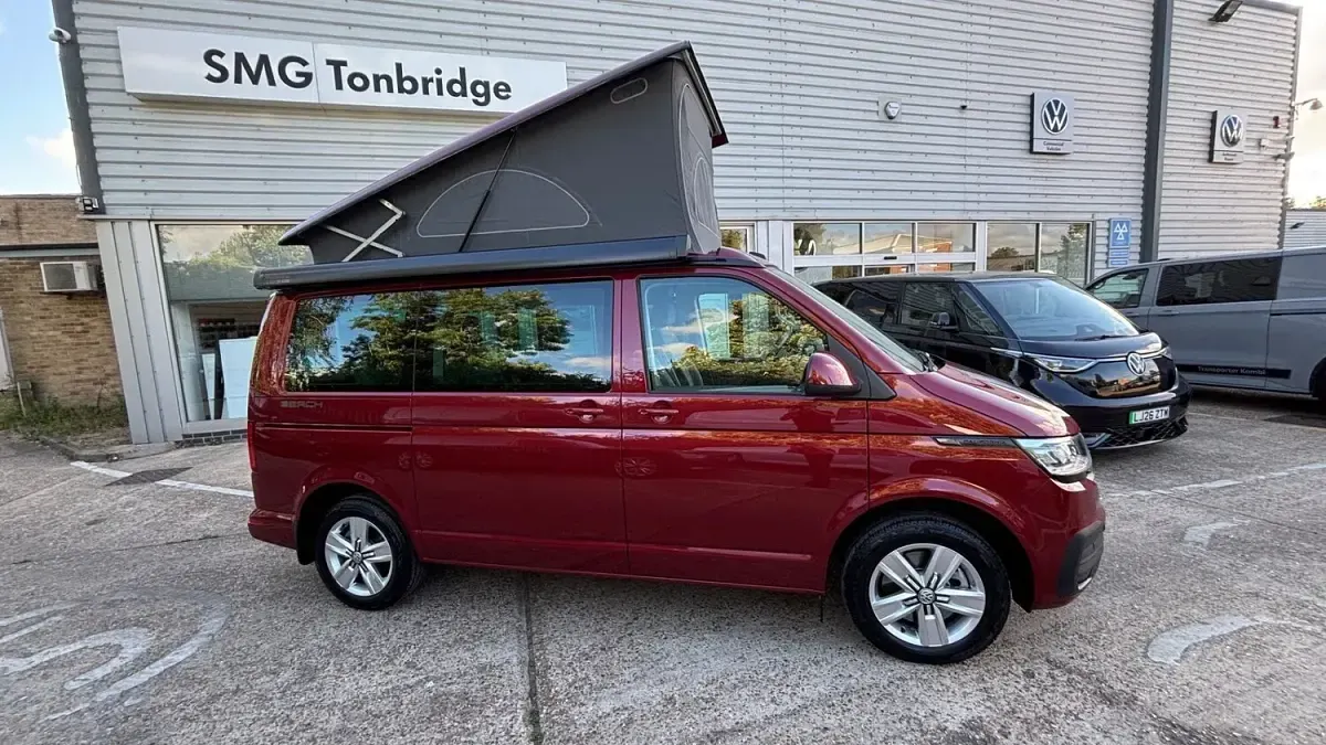 Used VW California Beach 2024 Red Van