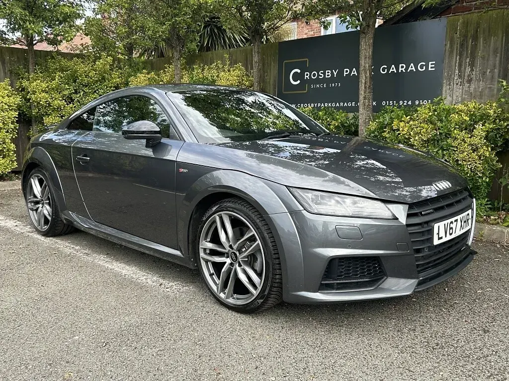 Used Audi TT Black Edition 230 HP (169 kW) 2017 Grey Coupe