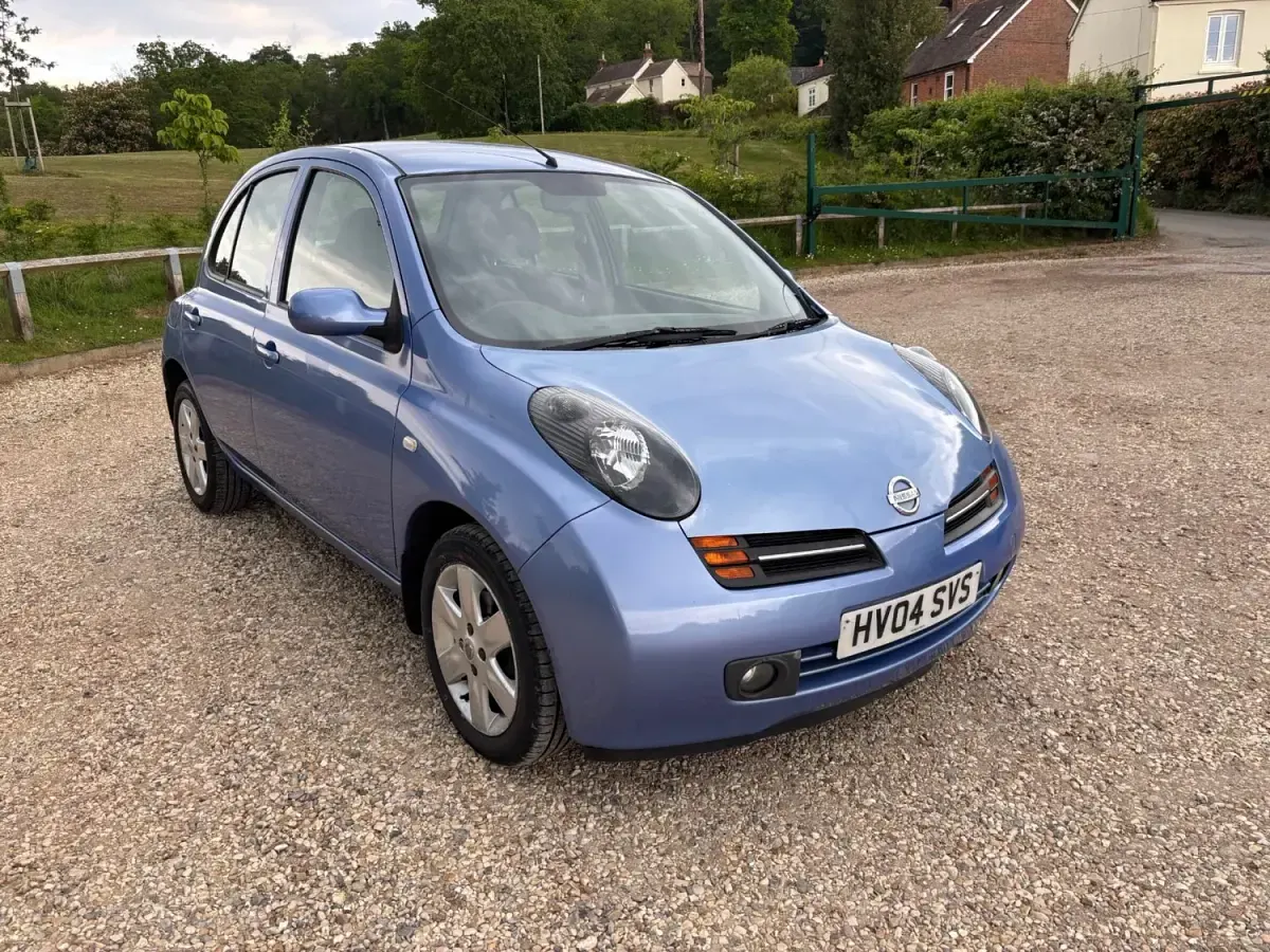 Usata Nissan Micra 2004 Blu Utilitaria
