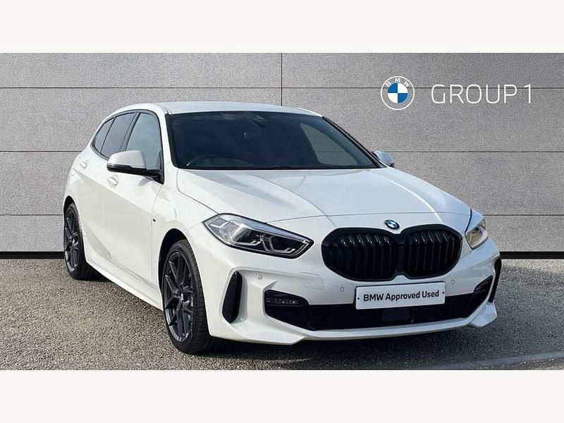 White Used 2022 BMW 118 M Sport Hatchback | £21,995 (Fair price) - Image 1/4