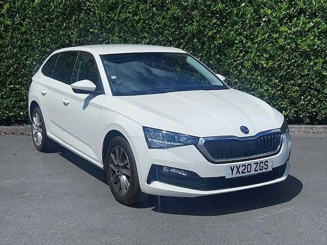 White Used 2020 Skoda Scala SE L Hatchback | £11,495 (Fair price) - Image 1/4