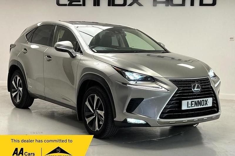 Silver Used 2021 Lexus NX300h E-FOUR SUV | £28,990 (Fair price) - Image 1/1