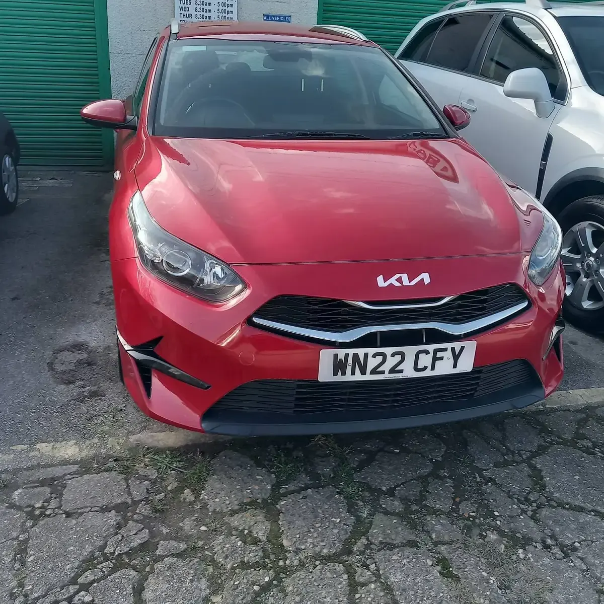Used Kia Ceed 2022 Red Hatchback
