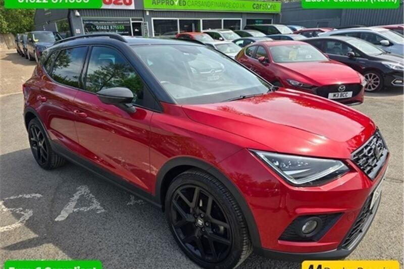 Red Used 2021 Seat Arona FR Sport SUV | £14,499 (Fair price) - Image 1/4