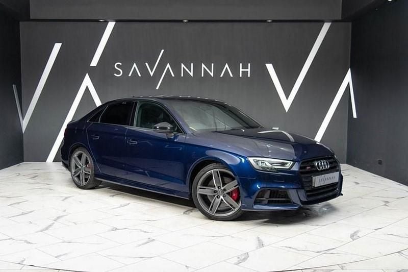 Blue Used 2018 Audi A3 Black Edition Sedan | £21,000 (Fair price) - Image 1/1