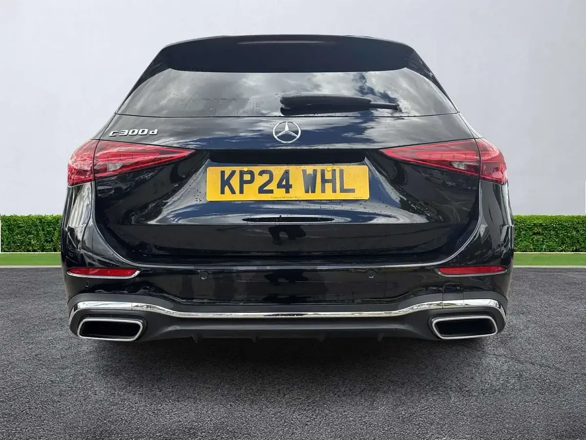 Used Mercedes C300e AMG Line Premium 2024 Black Estate