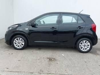 Used Kia Picanto 66 HP (48 kW) 2019 Black Hatchback