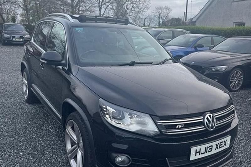 Black Used 2013 VW Tiguan R-line SUV | £7,650 (Fair price) - Image 1/1