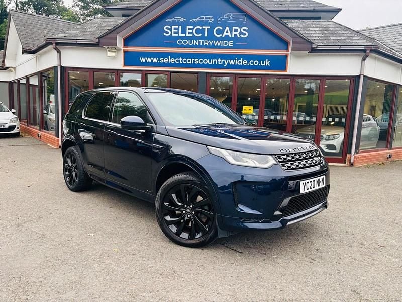 Blue Used 2020 Land Rover Discovery Sport SE Dynamic SUV | £21,995 (Good price) - Image 1/4