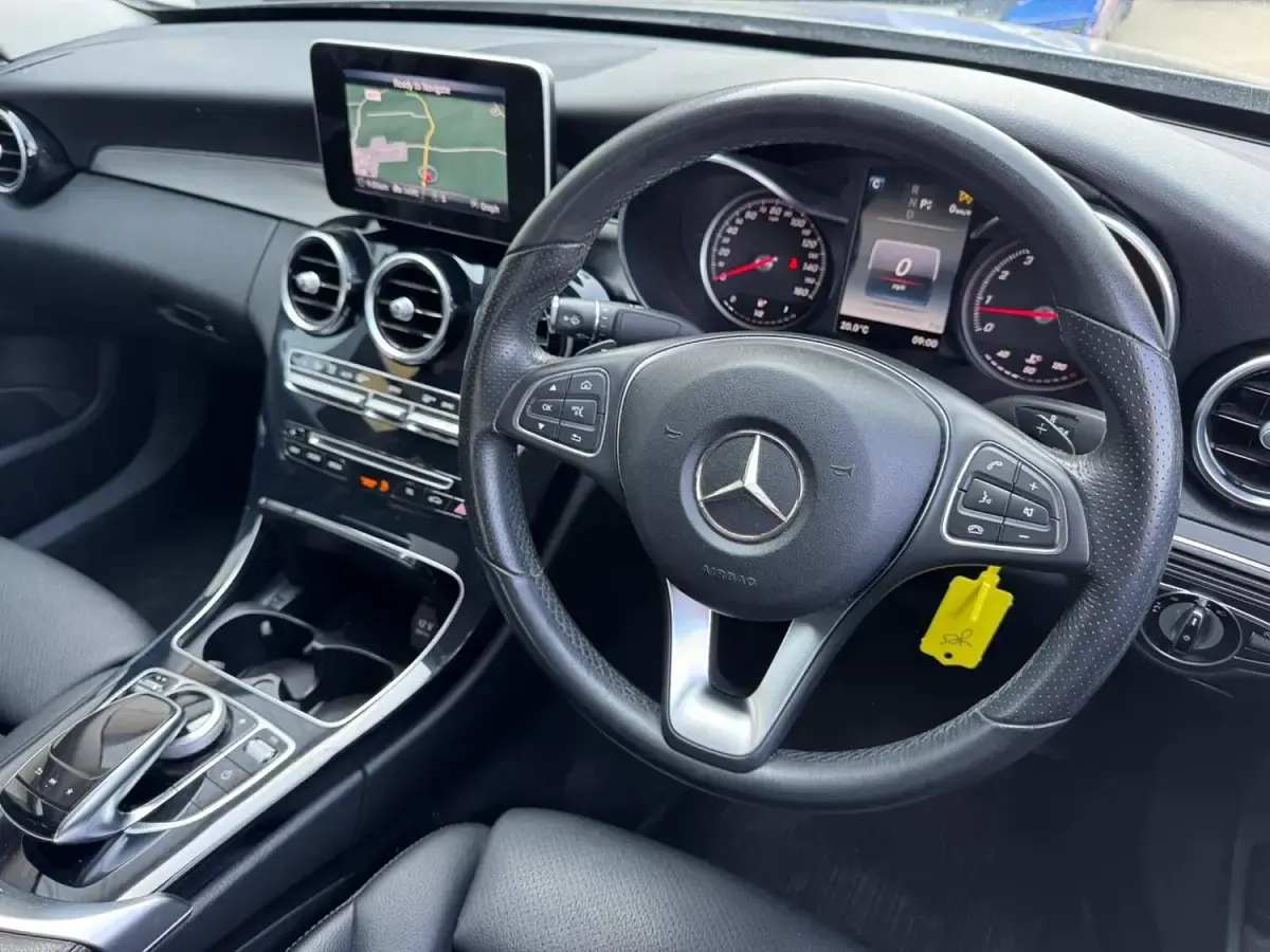 Used Mercedes C200 184 HP (135 kW) 2017 Grey Sedan