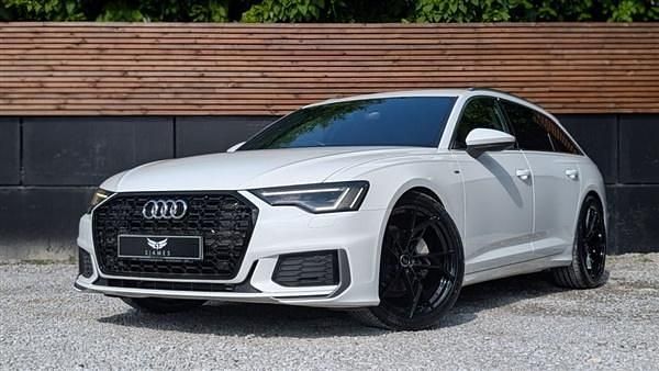 White Used 2020 Audi A6 S-Line Estate | £21,990 (Good price) - Image 1/4