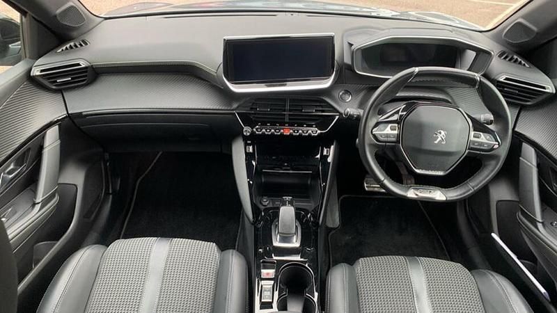 Used Peugeot e-208 GT-line 98 kW (134 HP) 2020 Grey Hatchback